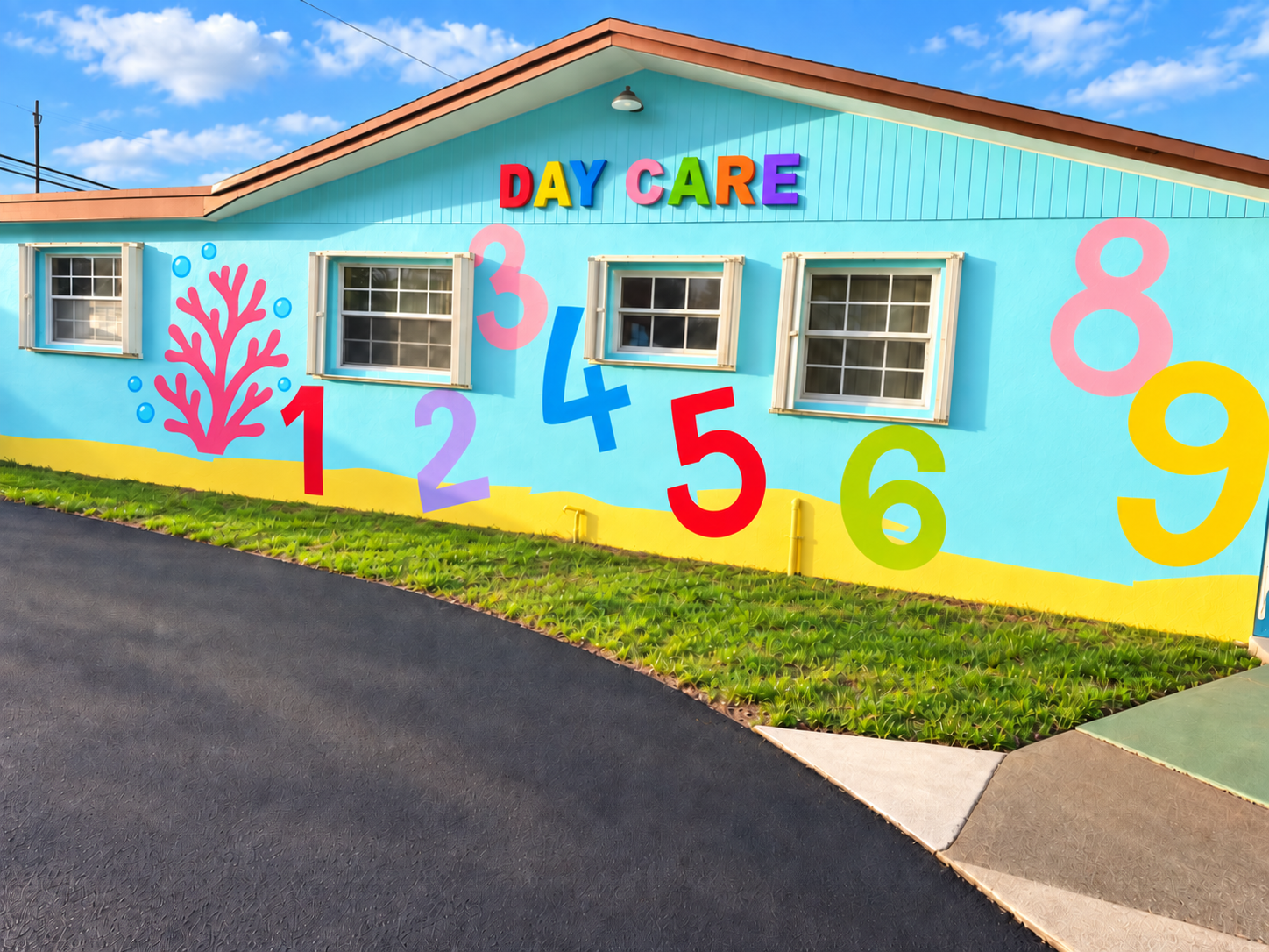 Happy Little Crabs Child Care exterior in Miami